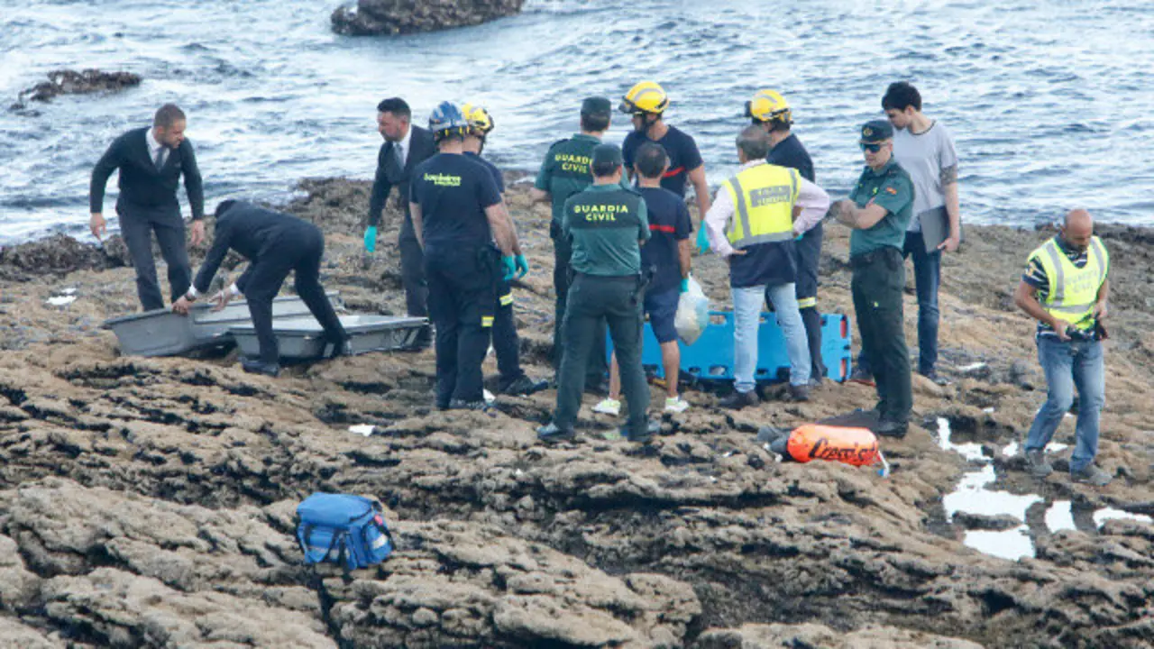 Operativo en Sanxenxo. JOSÉ LUIZ OUBIÑA