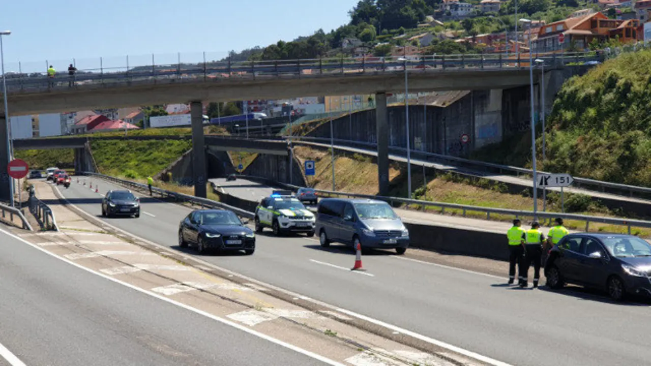 Reconstrucción del accidente de la AP-9. SANTY MOSTEIRO