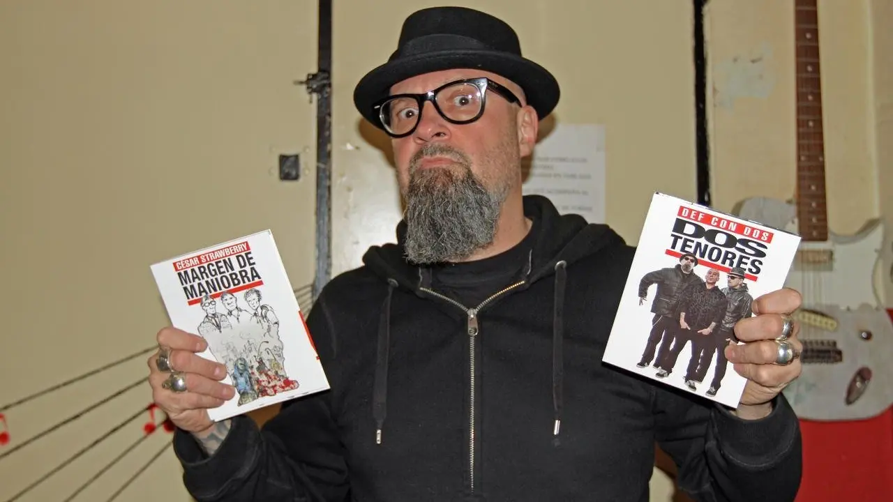 César Montaña Lehmann, musicalmente César Strawberry. ARCHIVO