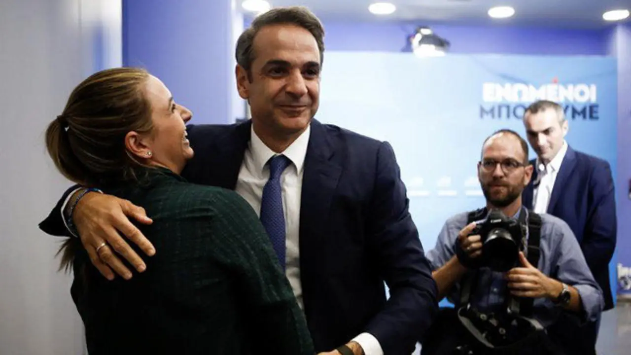 Kyriakos Mitsotakis. YANNIS KOLESIDIS