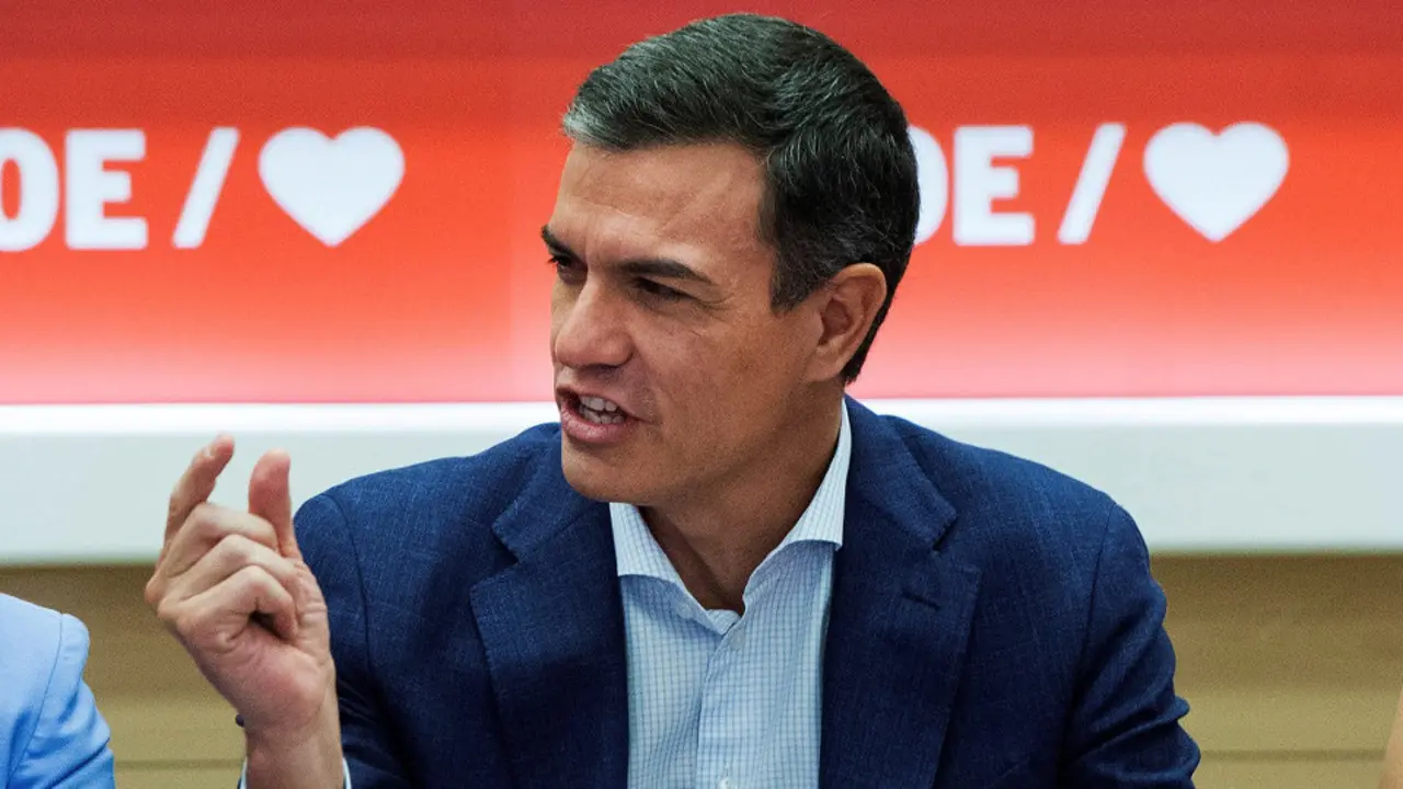 El presidente del Gobierno en funciones, Pedro Sánchez.LUCA PIERGIOVANI (Efe)