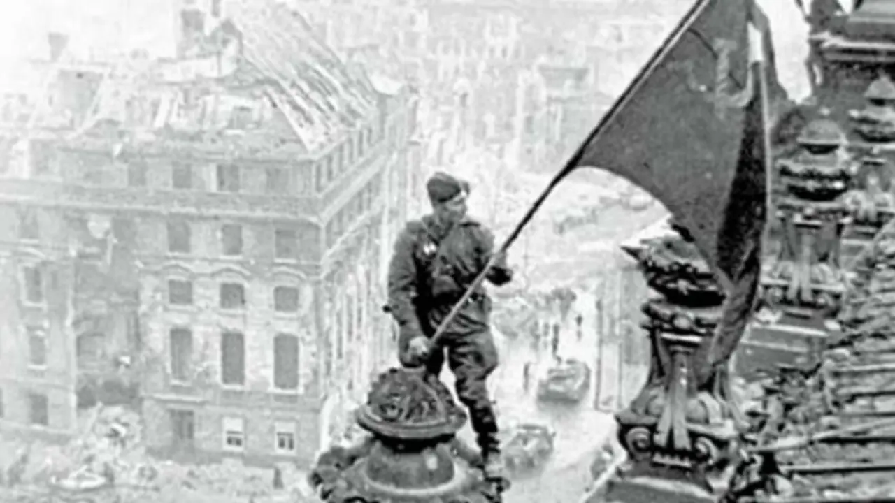 Un soldado soviético