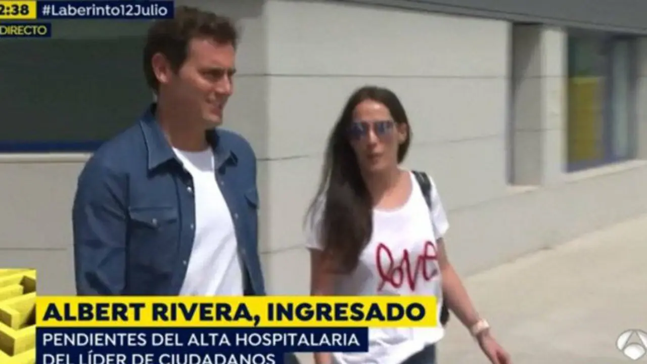 Rivera y Malú. ATRESMEDIA