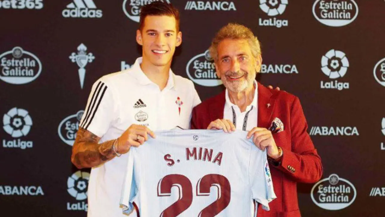 Mina y Mouriño. RC CELTA DE VIGO