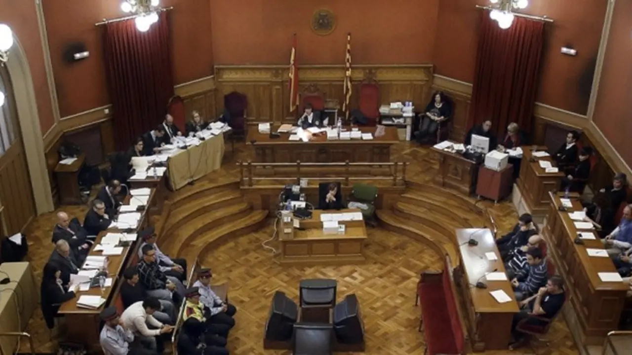 Imaxe de arquivo da Audiencia Provincial de Barcelona. EFE