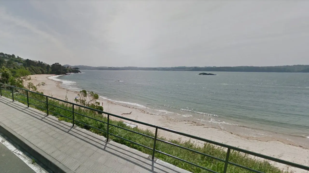Vista de la playa de Perbes, donde tuvo lugar el trágico suceso. GSV