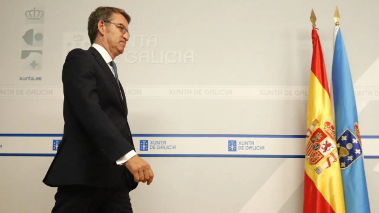 Alberto Núñez Feijóo.LAVANDEIRA JR