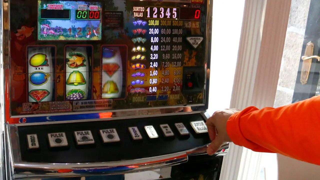 Una máquina tragaperras. BEATRIZ CÍSCAR