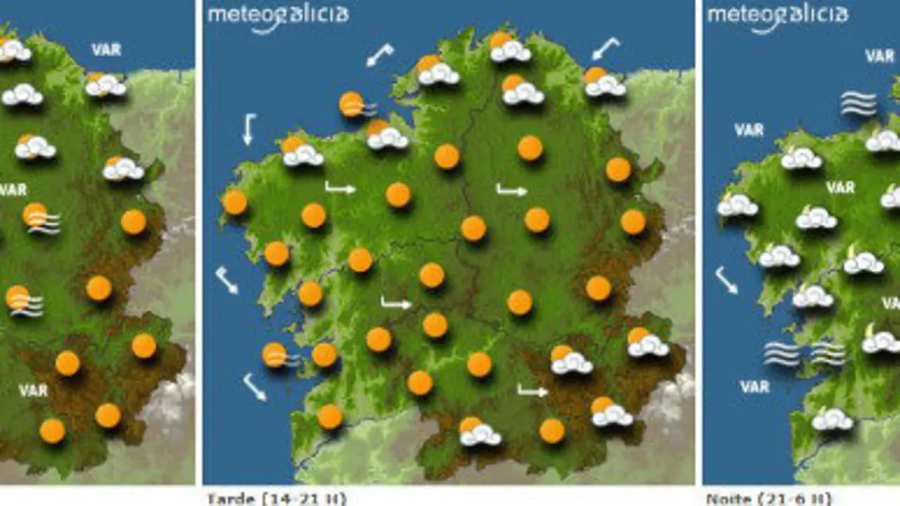 Previsi&oacute;n de MeteoGalicia