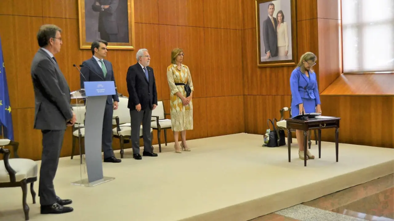 Toma de posesión da Valedora do Pobo. TWITTER