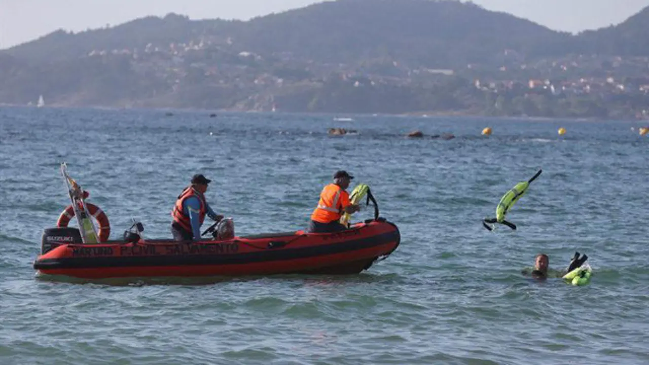 Búsqueda del joven desaparecido en Samil. SXENICK
