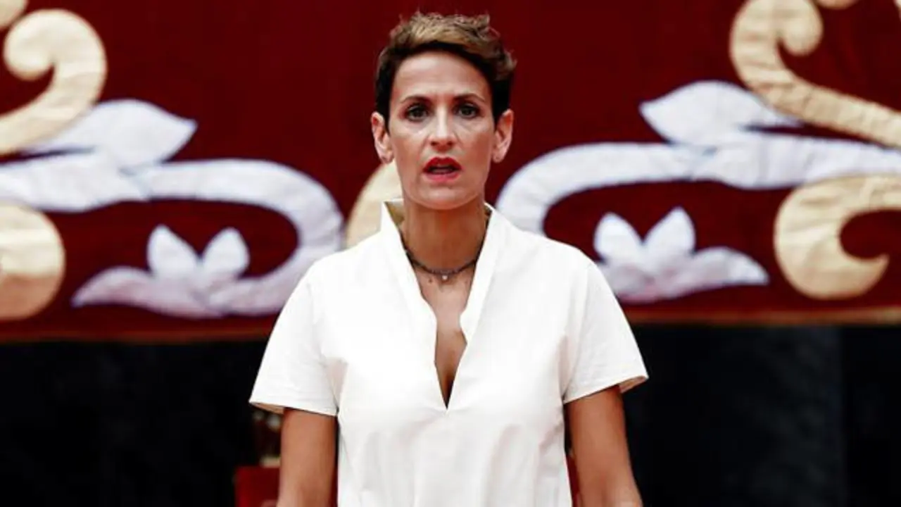 María Chivite. JESÚS DIGES (EFE)