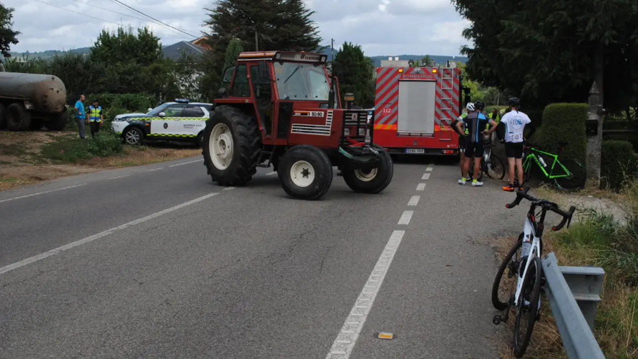 Zona en la que se produjo el atropello. EP