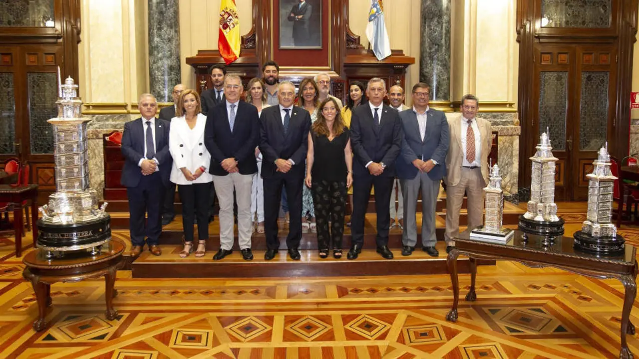 Presentación del Trofeo Teresa Herrera. EUROPA PRESS