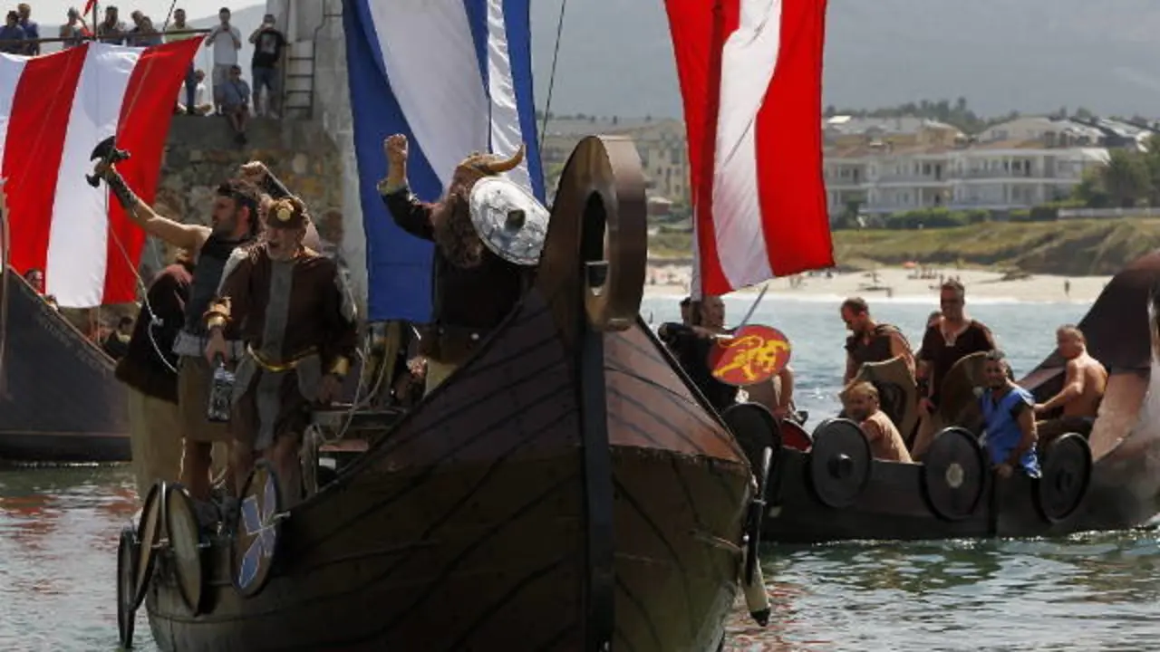 Desembarco vikingo de Foz do ano 2017. JOSE M ÁLVEZ