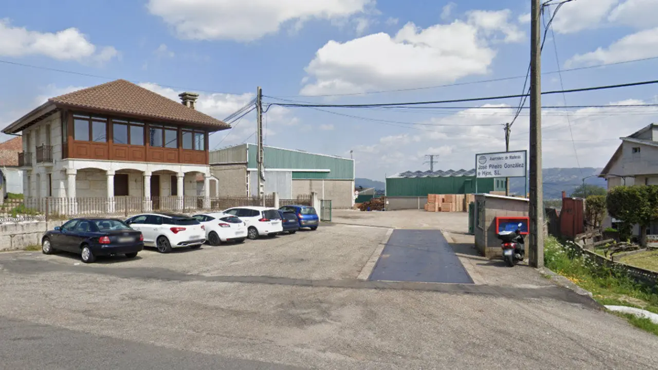 Aserradero donde se registró el incendio. GSV