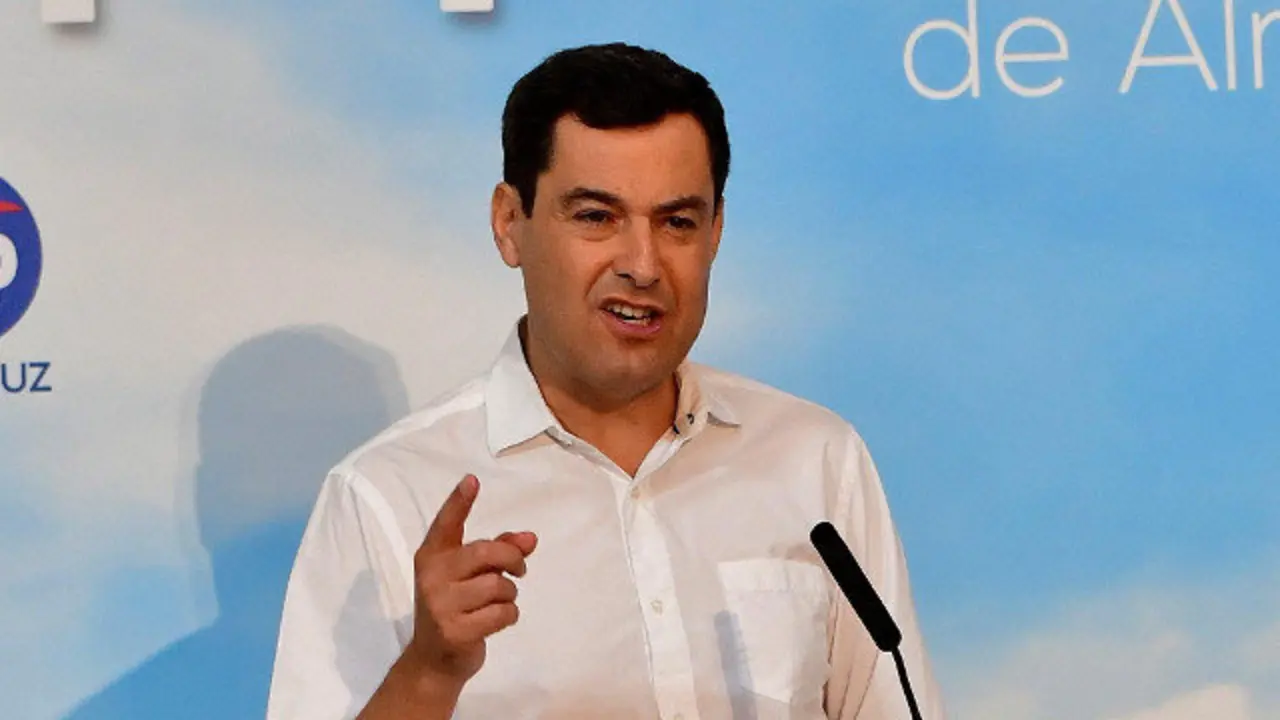 O presidente da Xunta de Andalucía, Juanma Moreno. EFE