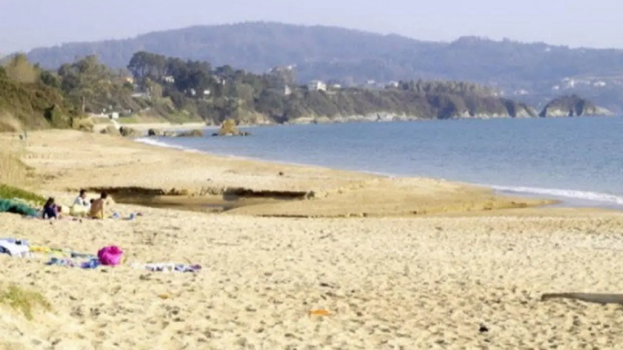 Playa de Seselle, en Ares. RADIO GALEGA