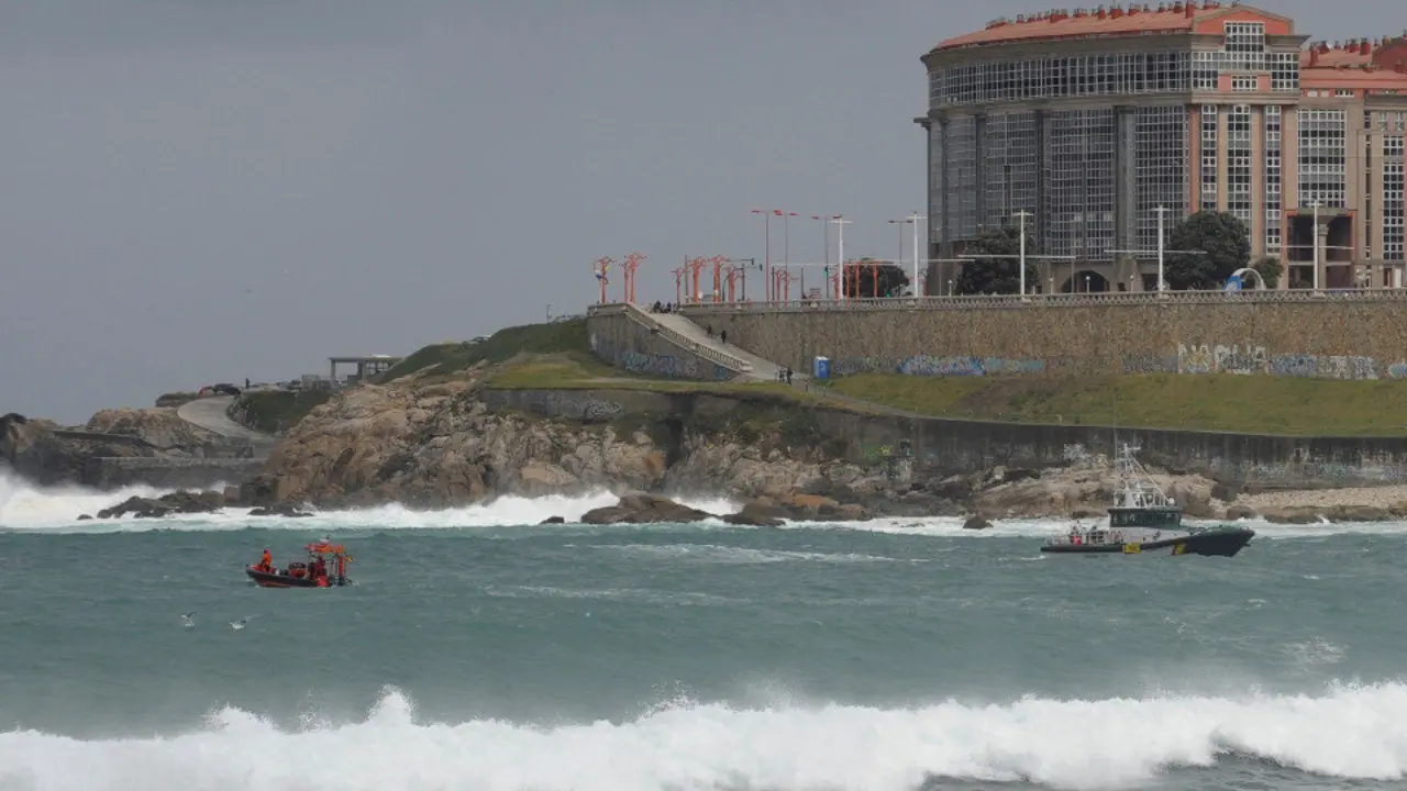 La playa de Orz&aacute;n. CABALAR (EFE)