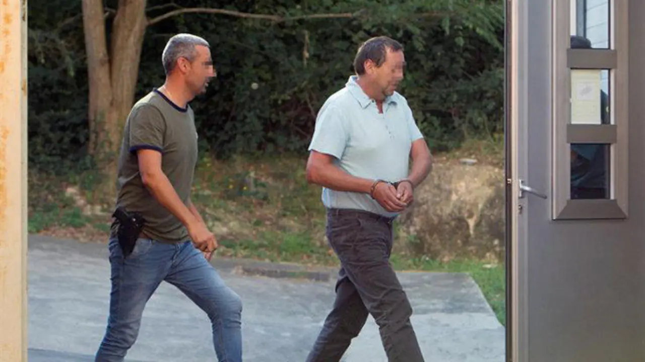 El acusado de matar a su hermano en Salceda de Caselas. SALVADOR SAS