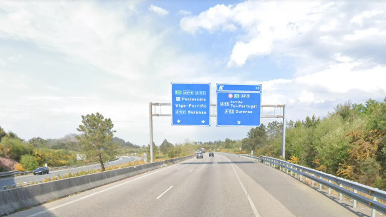 Tramo de la AG-57. GSV