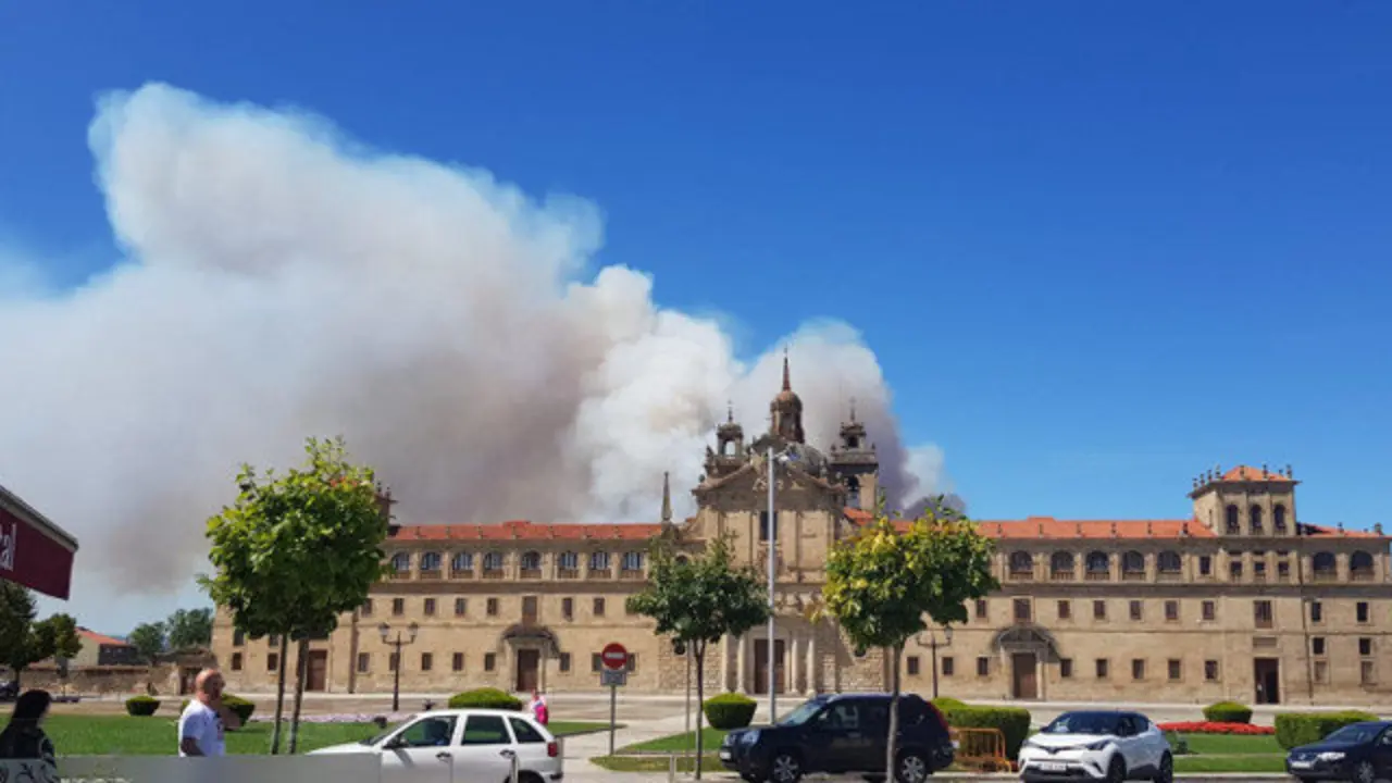 Incendio en Monforte. EP