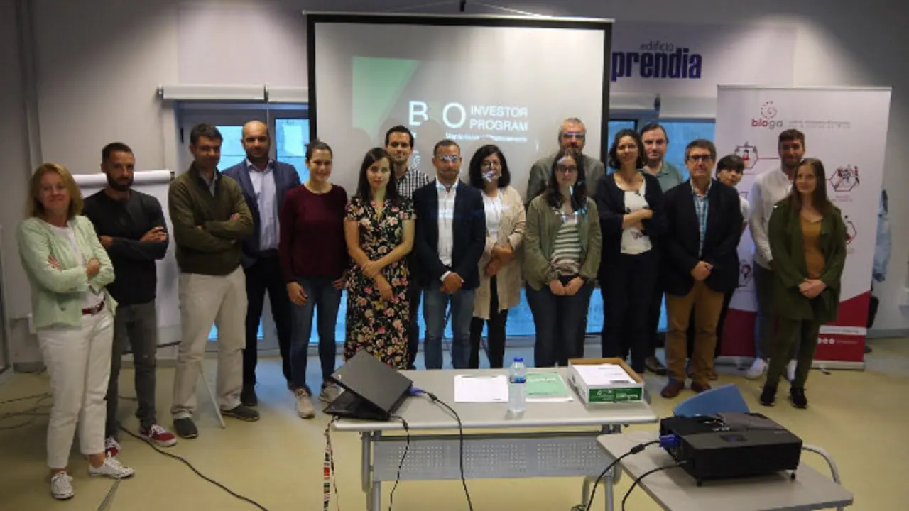 Participantes na primeira sesión formativa. BIOGA