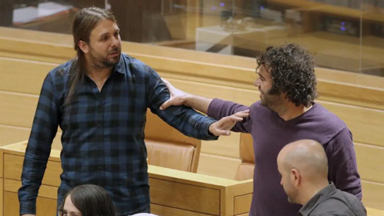 Xan Xeve, tras prometer su cargo en O Hórreo LAVANDEIRA JR