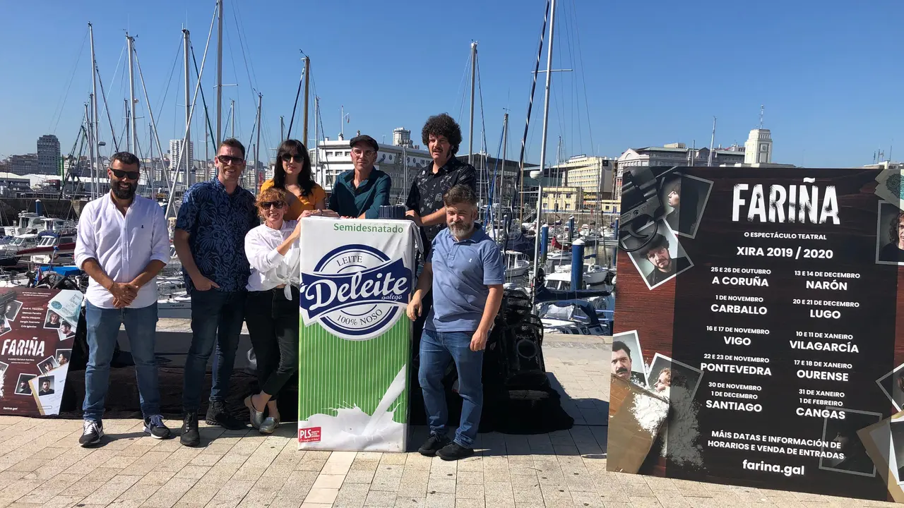 Presentación da adaptación teatral de &#39;Fariña&#39;. TWITTER