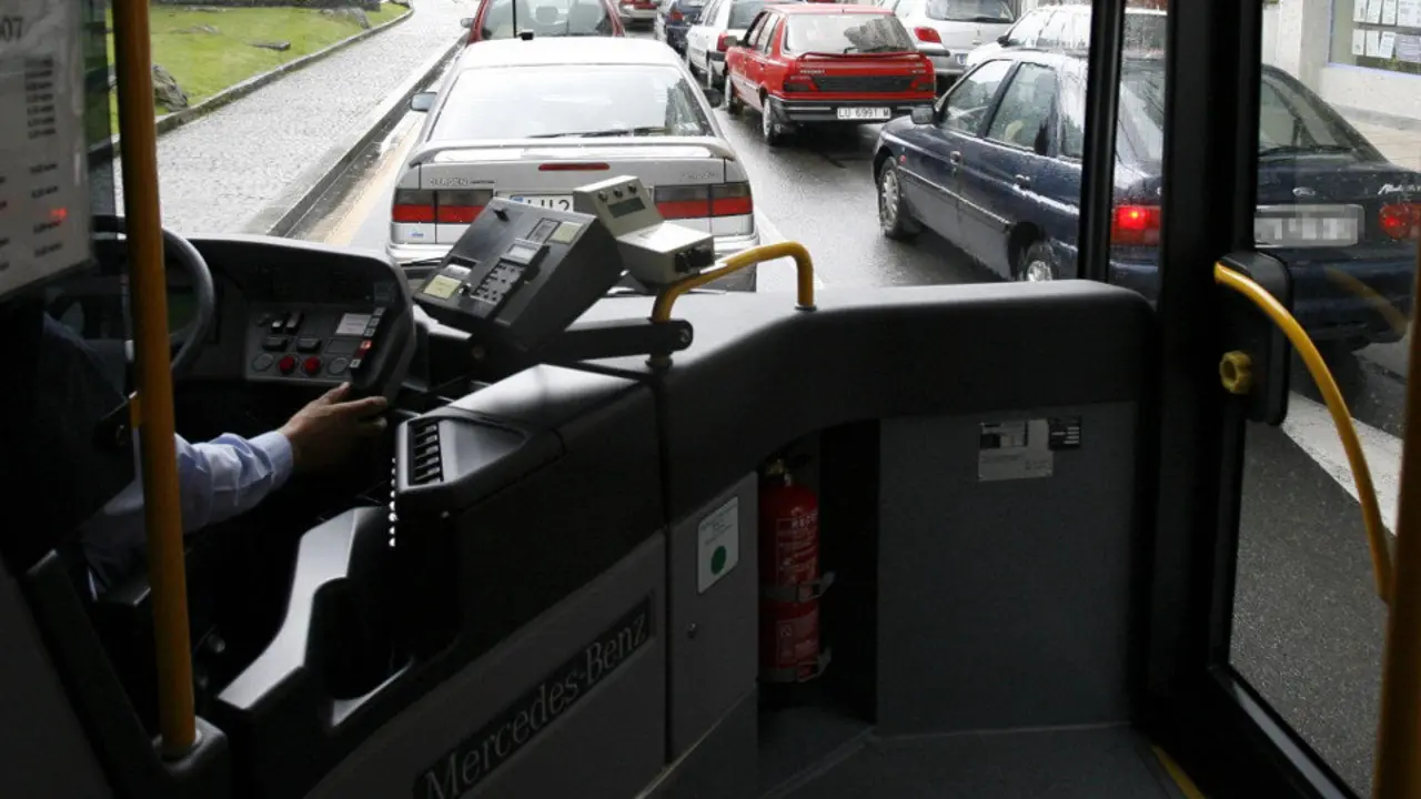 Interior de un autob&uacute;s. ARCHIVO