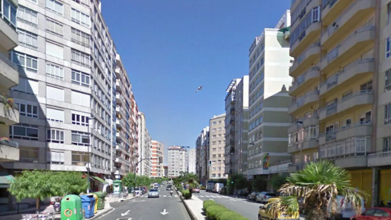 Rúa da Travesía de Vigo. GSV