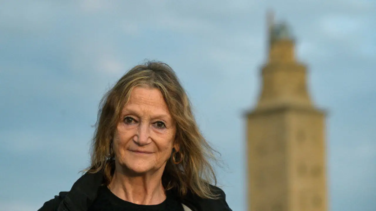 Julia Baird, irmá de John Lennon, na Coruña. CABALAR (EFE)