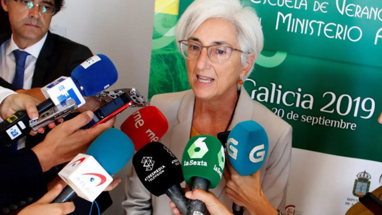A Fiscal Xeral do Estado, María José Segarra.CABALAR (Efe)