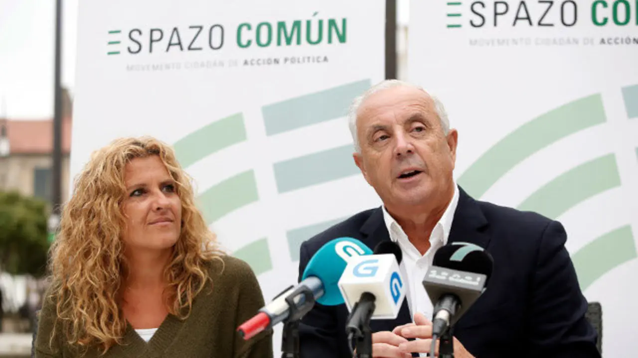 JAVI Pachi Vazquez y Maria Rey presentan un nuevo partido: Espazo en Comun. En el Carabela.