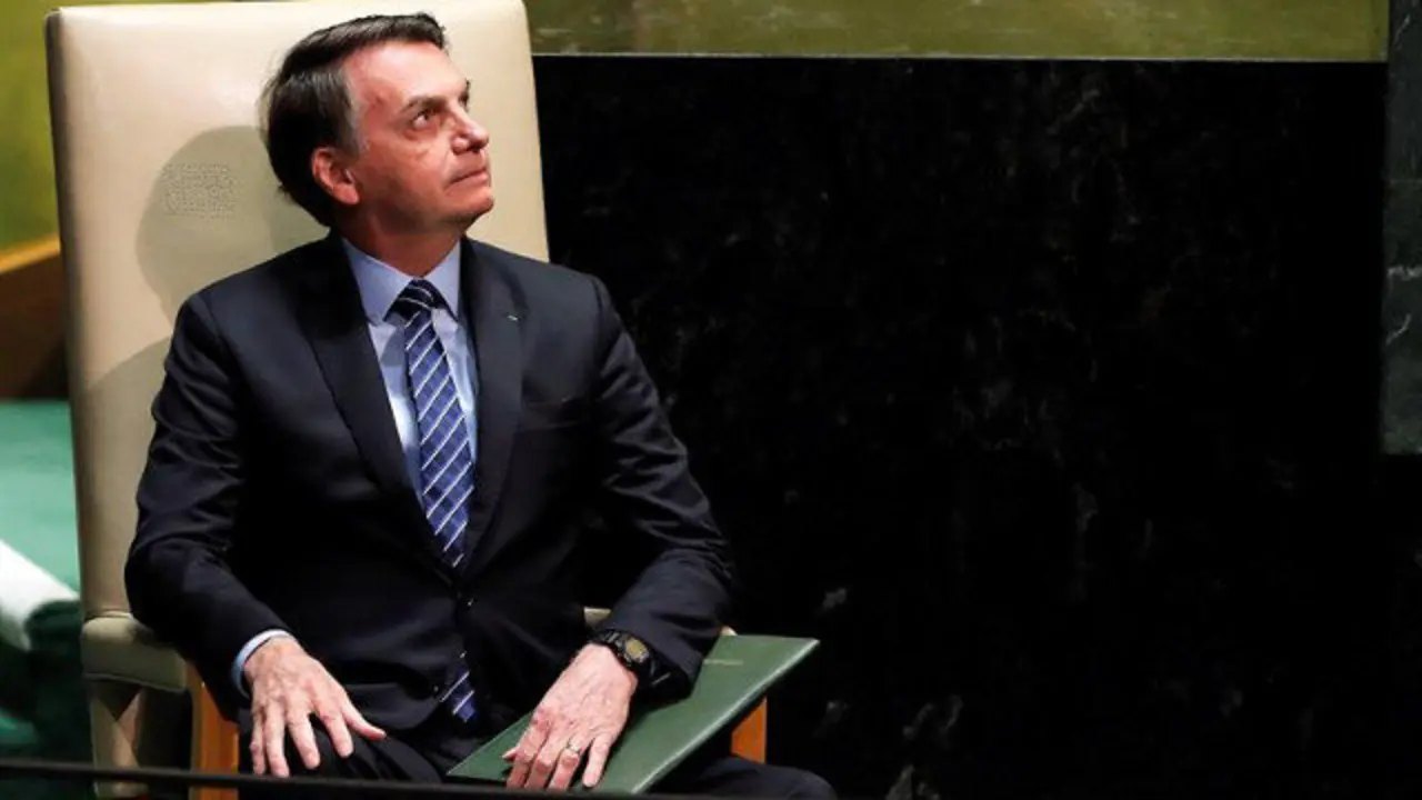 Jair Bolsonaro. JUSTIN LANE