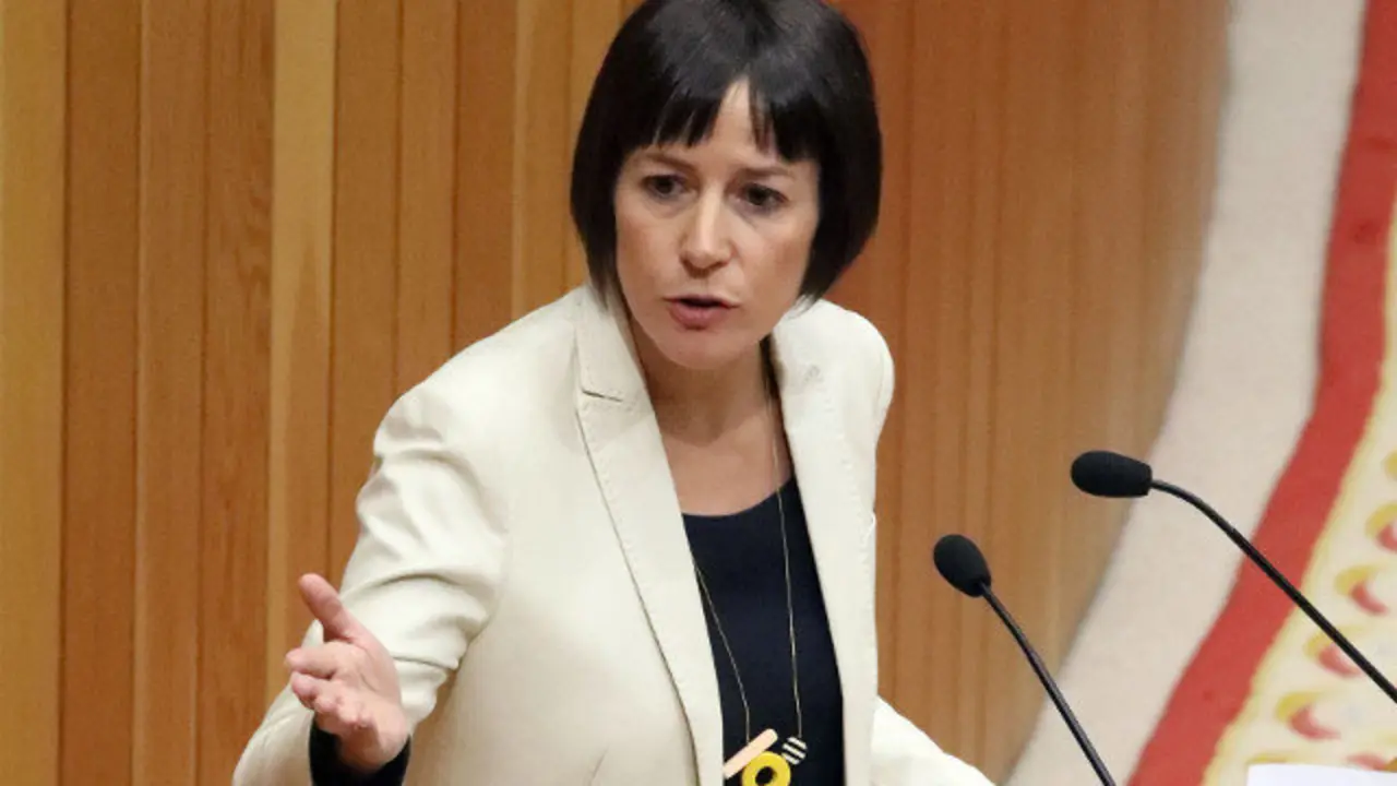 A portavoz do BNG, Ana Pontón. PEPE FERRÍN