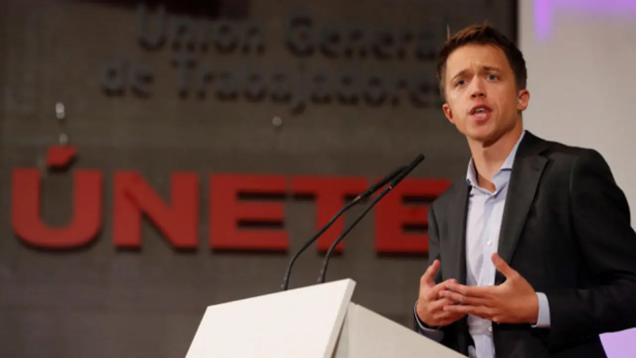 O portavoz de Más Madrid no Parlamento rexional, Íñigo Errejón. BALLESTEROS (Efe)