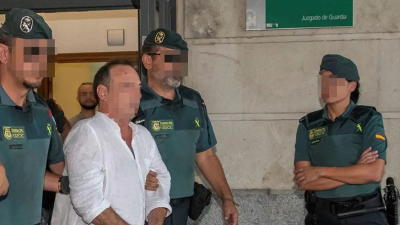 El gerente de Magrudis, tras declarar. RAÚL CARO