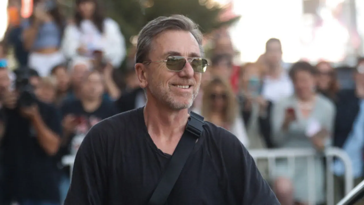 Tim Roth, á súa chegada ao 67 Festival de Cine de San Sebastián. JUAN HERRERO (EFE)