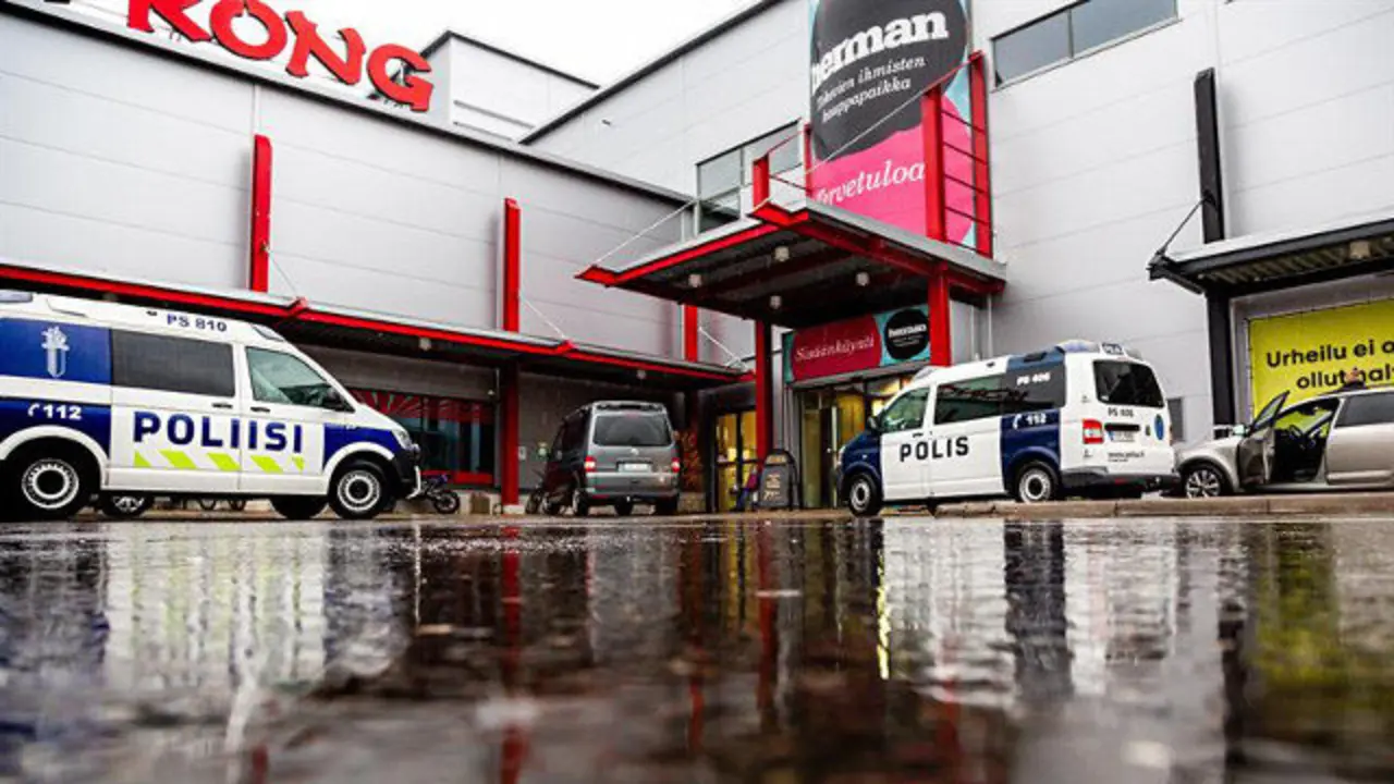 Lugar no que foi atrapado o autor do ataque. EFE