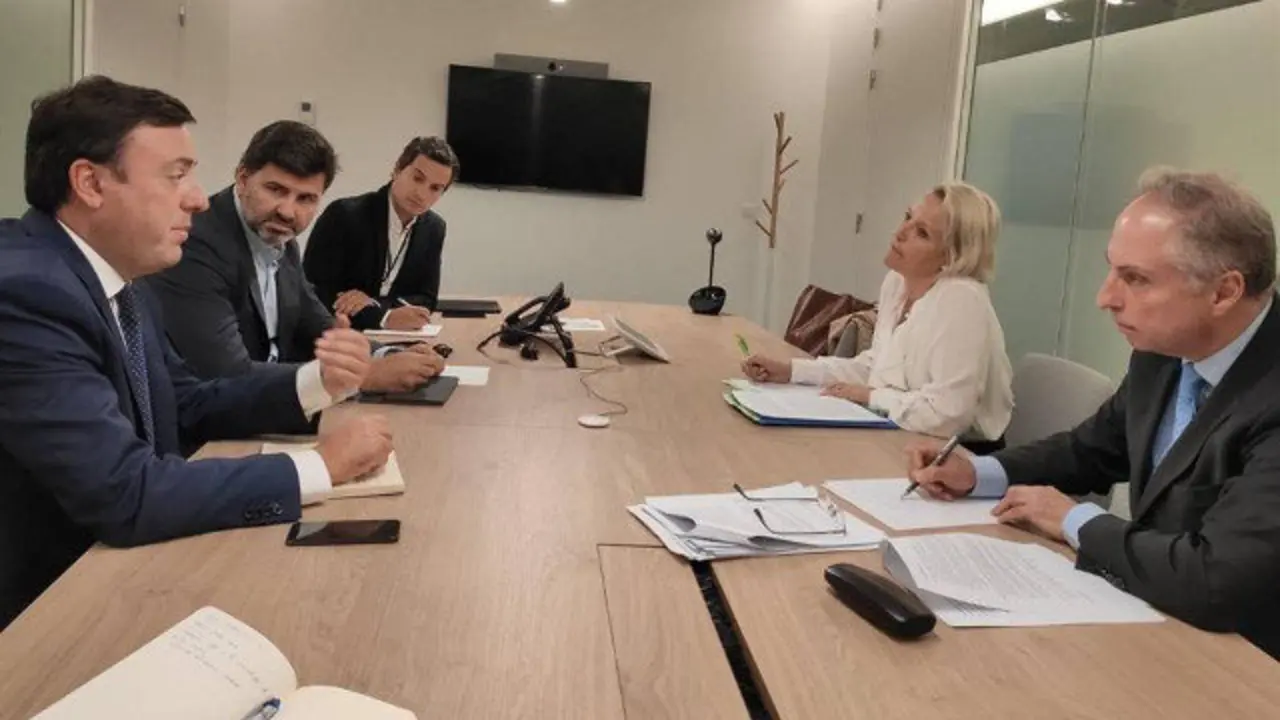 Reunión de Formoso en Bruselas. EP