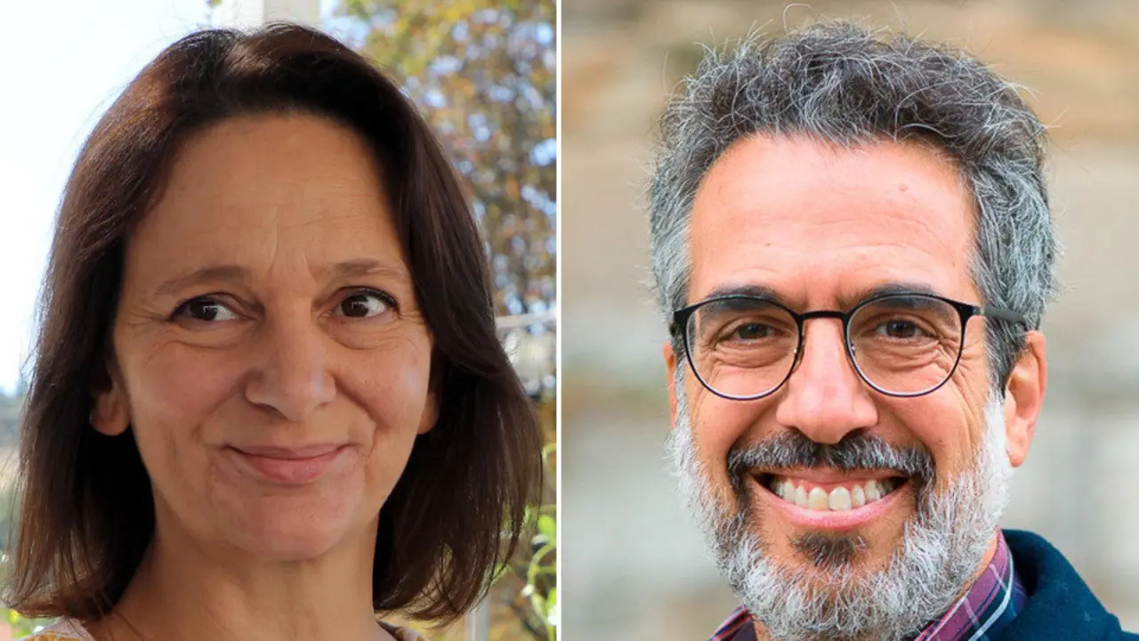 Carolina Bescansa y Daniel Liceras. ARCHIVO