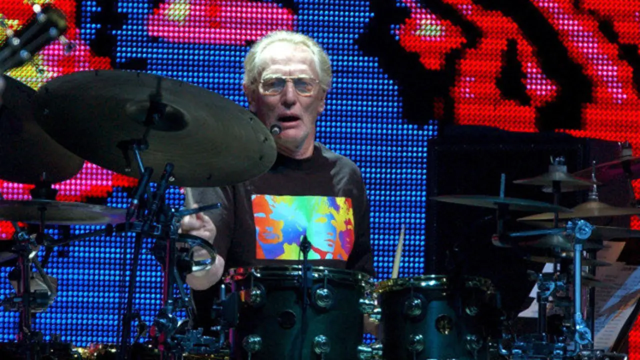 Ginger Baker, en 2005 durante unha reuni&oacute;n de Cream. EFE