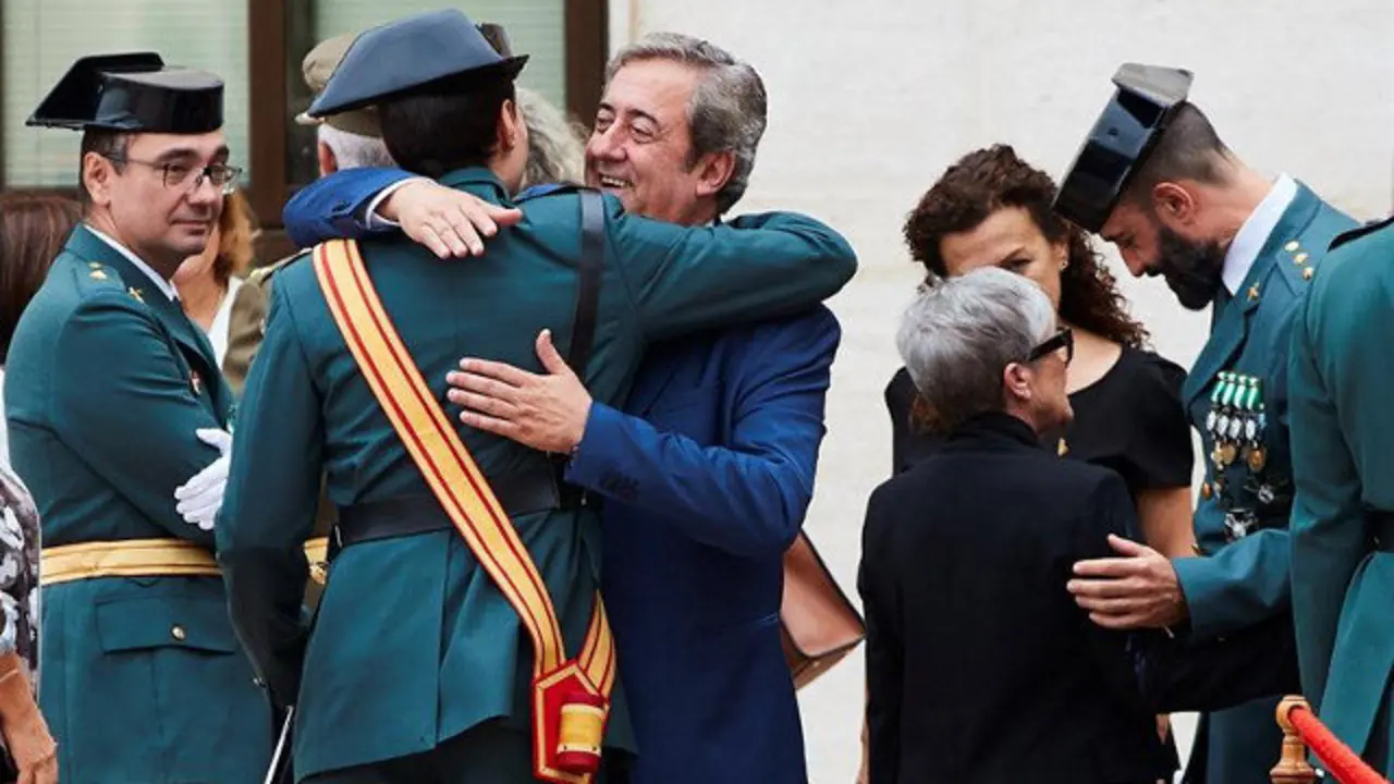Acto da Garda Civil en Cataluña. EFE