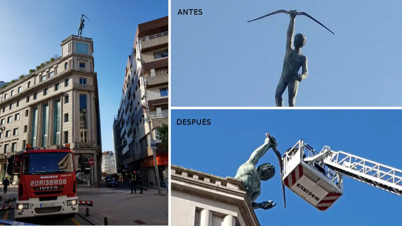 La estatua de Teucro