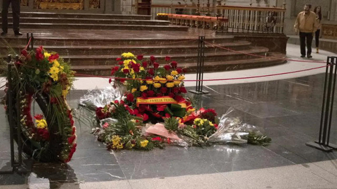 La tumba de Franco. EFE