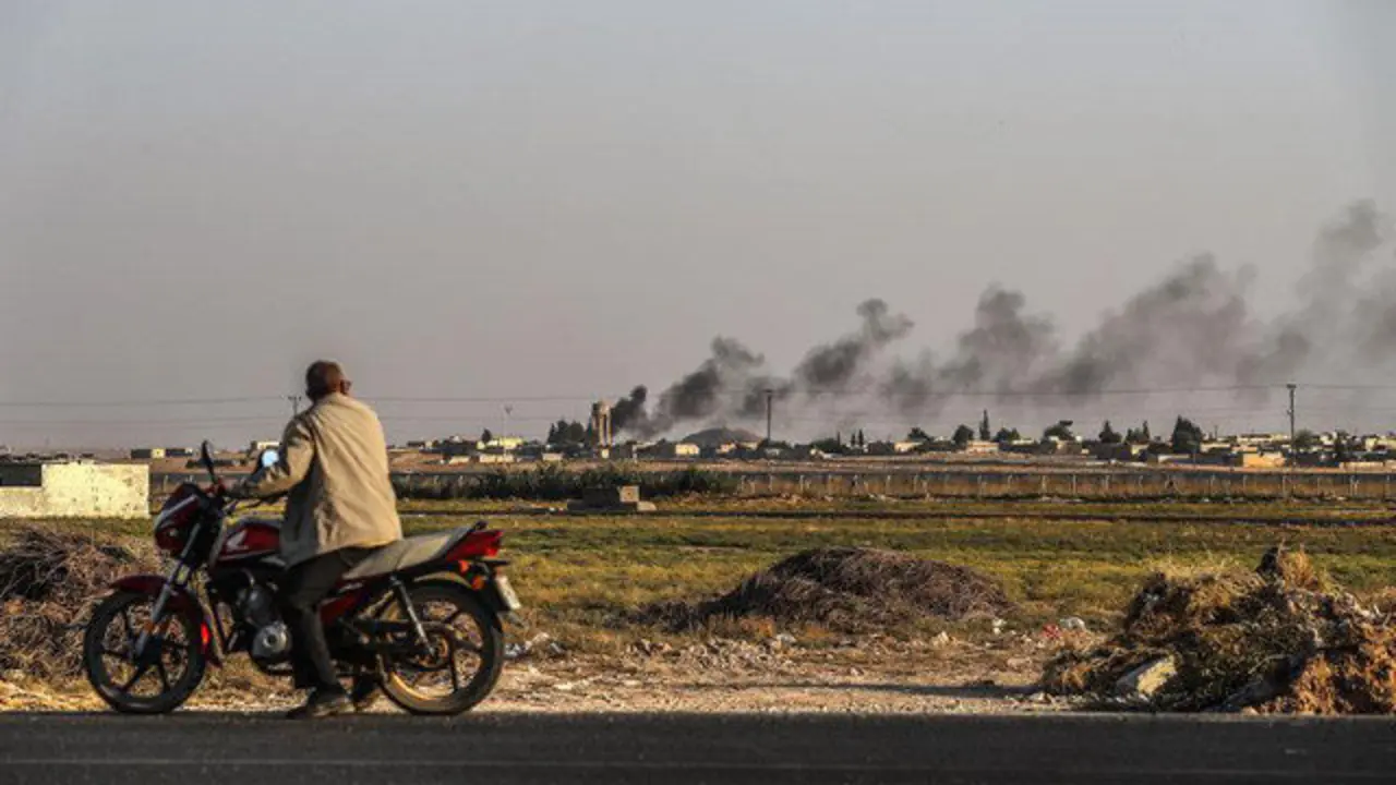 Ofensiva turca contras las fuerzas kurdas. EFE