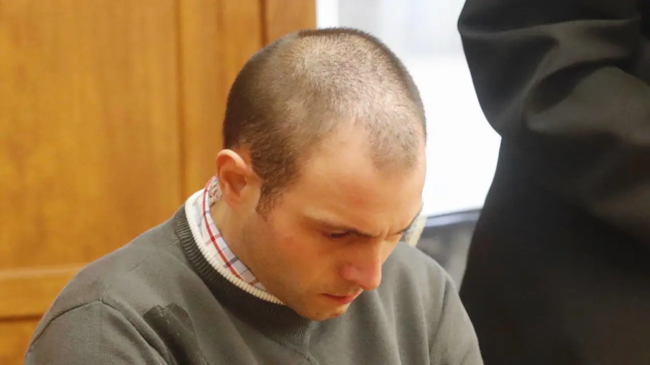 O Chamaco, durante la última sesión del juicio. VICTORIA RODRÍGUEZ