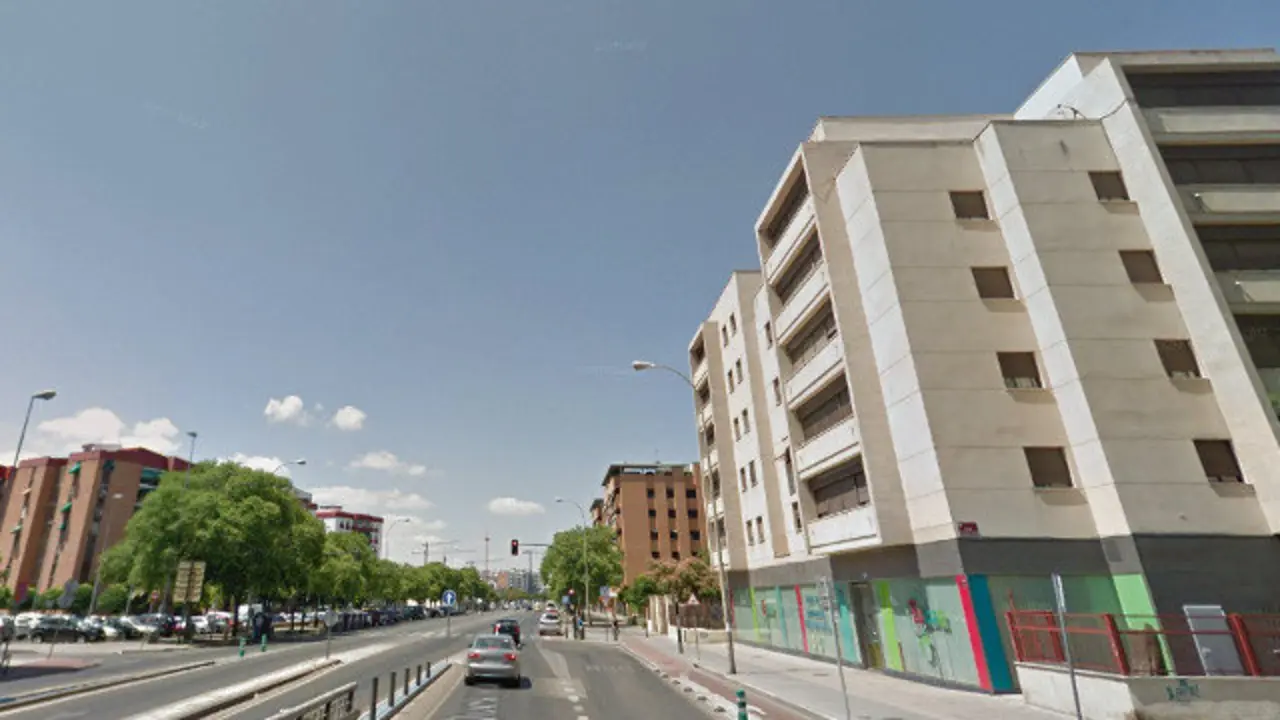 Rúa na que ocorreu o suceso, en Córdoba. GOOGLE MAPS