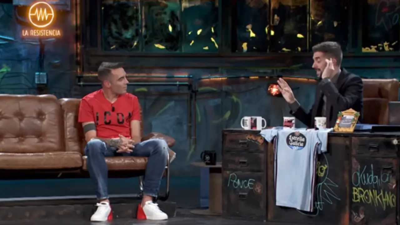 Iago Aspas, na &#39;La Resistencia&#39;. LA RESISTENCIA